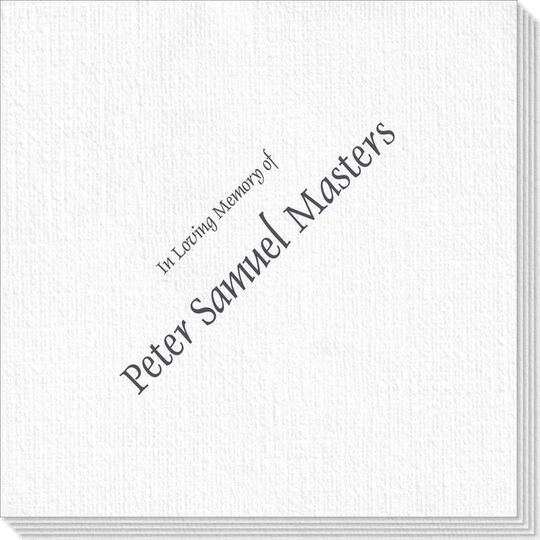 Memorial Deville Napkins