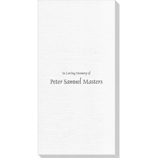 Memorial Deville Guest Towels