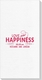 Love and Happiness Scroll Deville Guest Towels Image 1 of 2