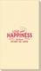 Love and Happiness Scroll Linen Like Guest Towels Image 1 of 2