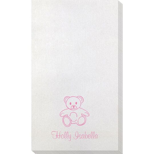 Little Teddy Bear Bamboo Luxe Guest Towels