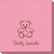 Little Teddy Bear Linen Like Napkins Image 1 of 2