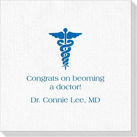 Medical Symbol Deville Napkins