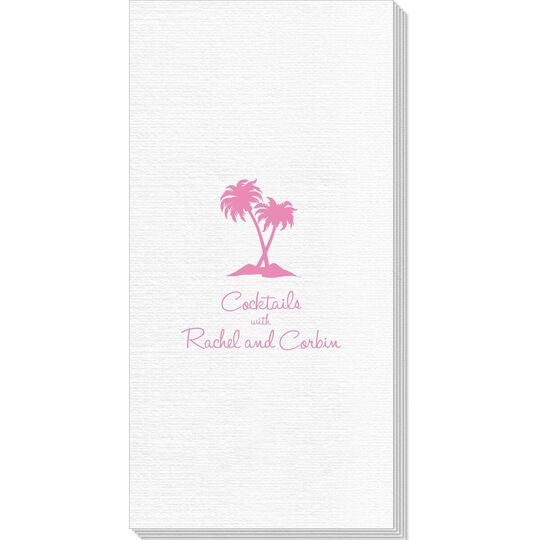 Palm Trees Deville Guest Towels