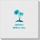 Palm Trees Linen Like Napkins Image 2 of 3