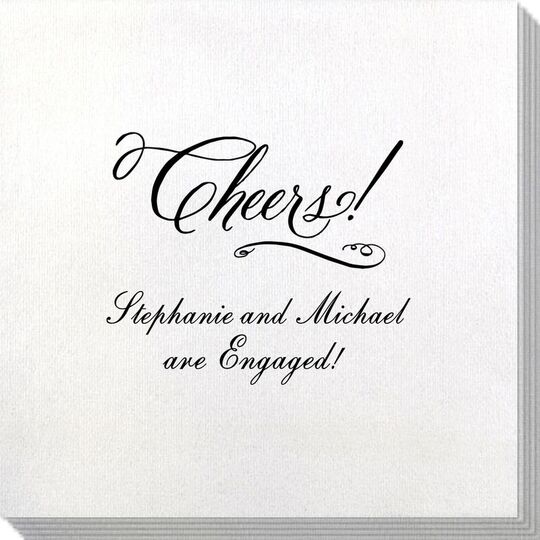Elegant Cheers Bamboo Luxe Napkins