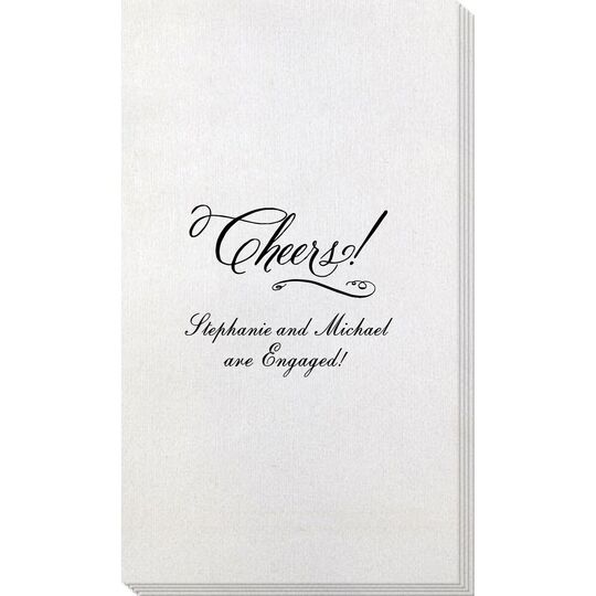 Elegant Cheers Bamboo Luxe Guest Towels
