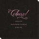 Elegant Cheers Linen Like Napkins Image 2 of 8