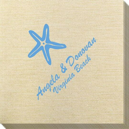 Royal Starfish Bamboo Luxe Napkins