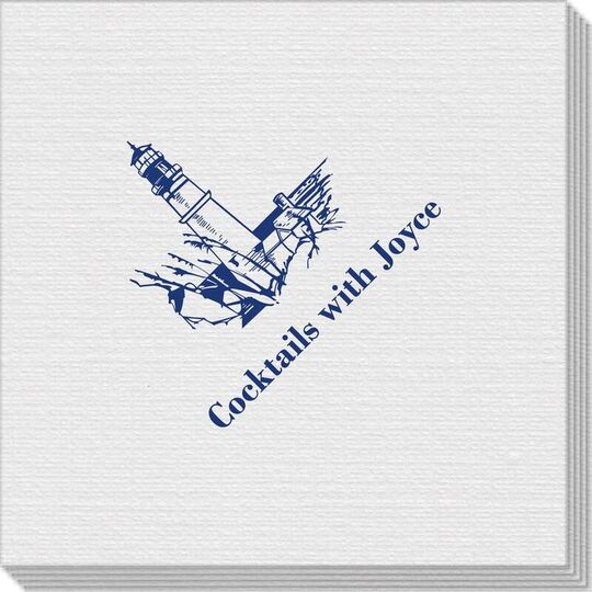 Nautical Lighthouse Linen Like Napkins