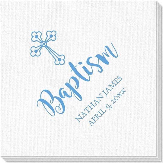 Ornate Celtic Cross Deville Napkins