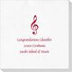 Treble Clef Deville Napkins Image 2 of 3