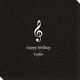 Treble Clef Linen Like Napkins Image 3 of 3