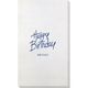 Fun Happy Birthday Bamboo Luxe Guest Towels Image 2 of 2