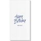 Fun Happy Birthday Deville Guest Towels Image 2 of 2
