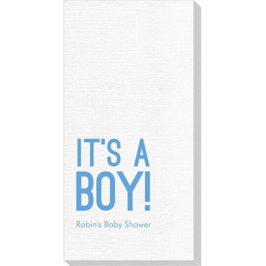 It's A Boy Deville Guest Towels