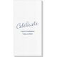 Expressive Script Celebrate Deville Guest Towels Image 2 of 5