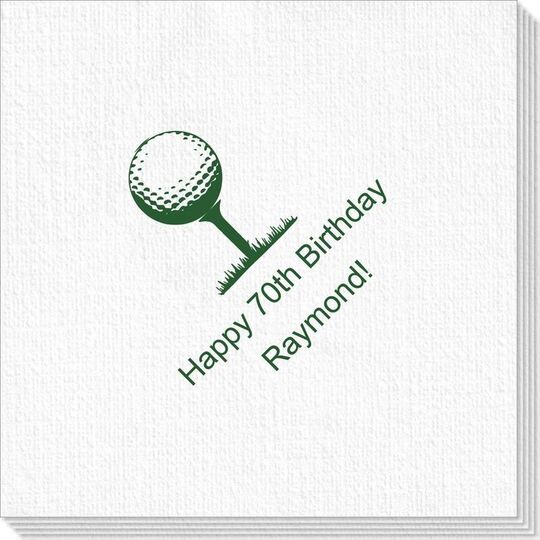 Golf Tee Deville Napkins