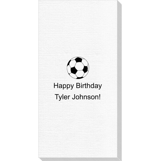 Soccer Ball Deville Guest Towels