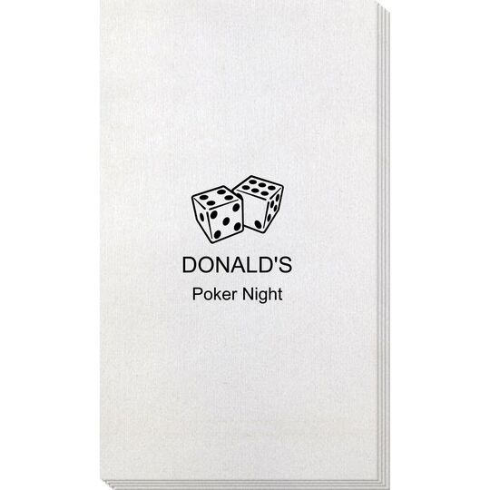 Roll the Dice Bamboo Luxe Guest Towels