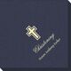 Outlined Cross Linen Like Napkins Image 1 of 4