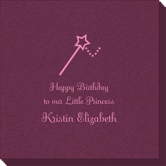 Magical Wand Linen Like Napkins