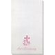 Floral Cross Bamboo Luxe Guest Towels Image 1 of 3