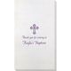 Ornate Cross Bamboo Luxe Guest Towels Image 4 of 4