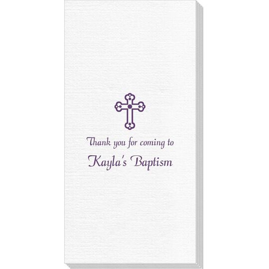 Ornate Cross Deville Guest Towels