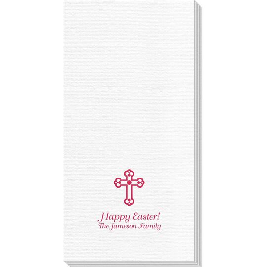 Ornate Cross Deville Guest Towels