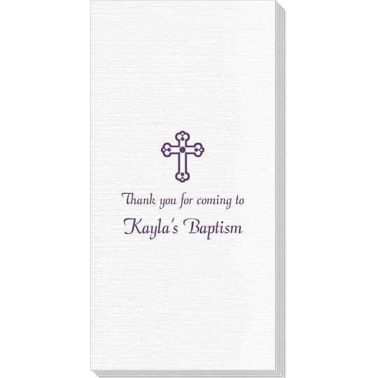 Ornate Cross Deville Guest Towels