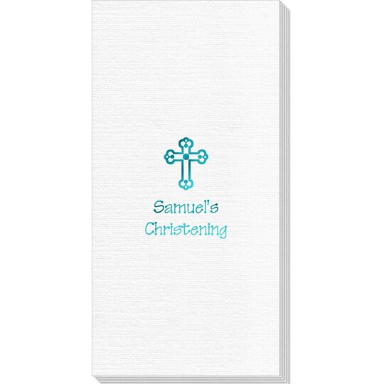 Ornate Cross Deville Guest Towels