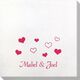 Pretty Hearts Galore Bamboo Luxe Napkins Image 1 of 2