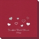 Pretty Hearts Galore Linen Like Napkins Image 2 of 2