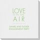 Love is in the Air Linen Like Napkins Image 3 of 3