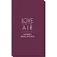 Love is in the Air Linen Like Guest Towels Image 2 of 3