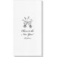 Toasting Wine Glasses Deville Guest Towels Image 2 of 2