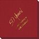 Fun 50 Years Linen Like Napkins Image 2 of 2