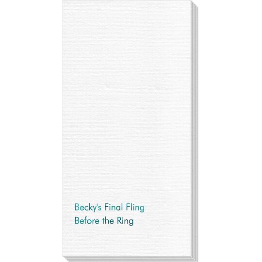 Your Flush Left Bottom Phrase Deville Guest Towels