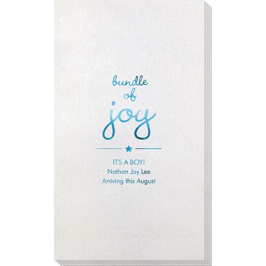 Star Bundle of Joy Bamboo Luxe Guest Towels