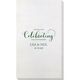 Thanks For Celebrating Any Event Bamboo Luxe Guest Towels Image 2 of 6