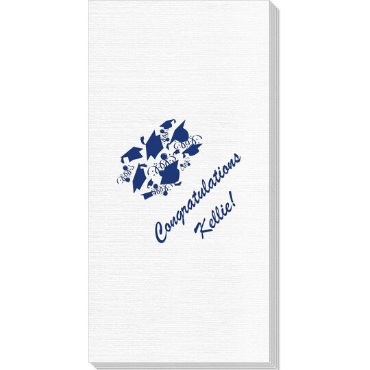 Graduation Celebration Deville Guest Towels