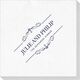 St. Regis Scroll Deville Napkins Image 2 of 2