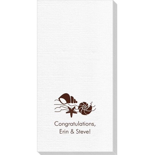 Sea Shells Deville Guest Towels