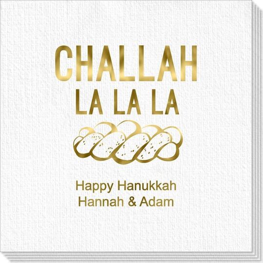 Challah La La La Deville Napkins