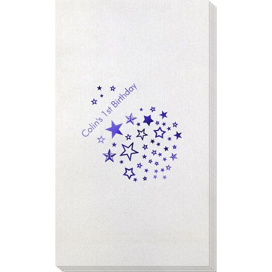 Star Party Bamboo Luxe Guest Towels