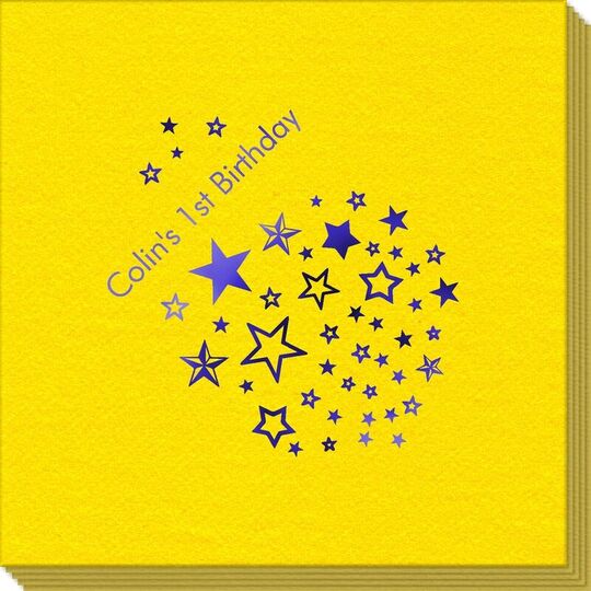 Star Party Linen Like Napkins