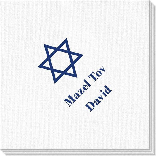 Traditional Star of David Deville Napkins