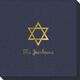 Traditional Star of David Linen Like Napkins Image 2 of 2
