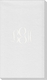 Fancy Script Monogram with Text Linen Like Guest Towels Image 2 of 2